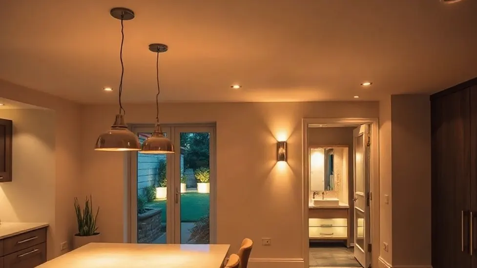 Lighting Installation in Sandwich